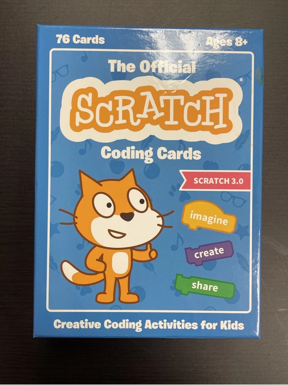 Scratch Coding Cards Beginner Scratch 3. 0 Creative Kids Teens 96 Cards